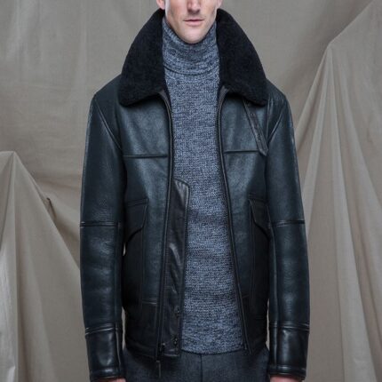 Men Black B3 Bomber Jacket
