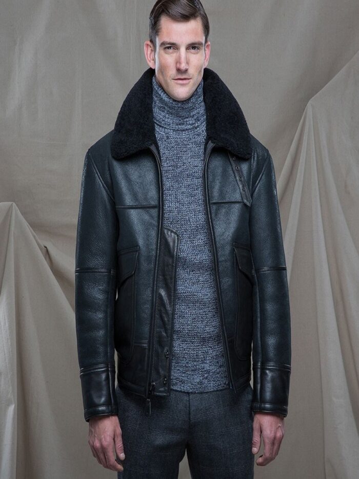 Men Black B3 Bomber Jacket