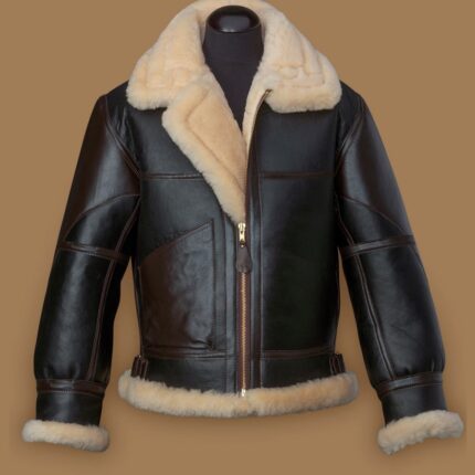 Men Black B3 Flying Jacket