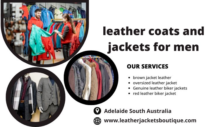 leather coats and jackets for men