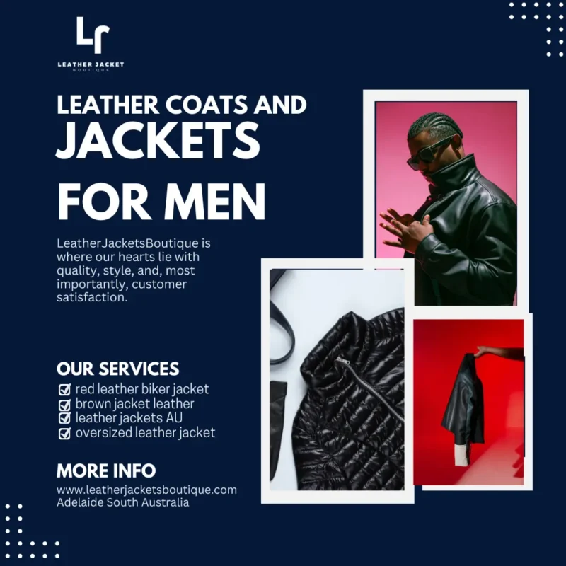leather coats and jackets for men